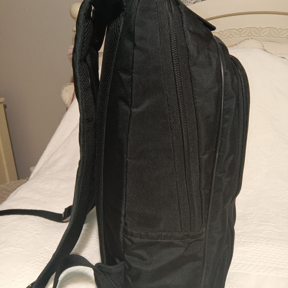 Coach Backpack Rucksack Nylon Black F77194 Laptop Bag Travel Voyage - Picture 3 of 8